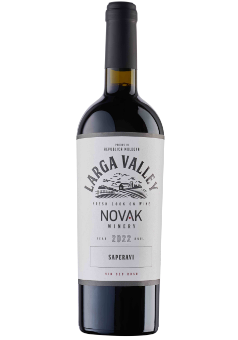 Moldova wine Novak Larga Vallye Saperavi 2022 モルドバワイン ノヴァク サペラヴィ 2022